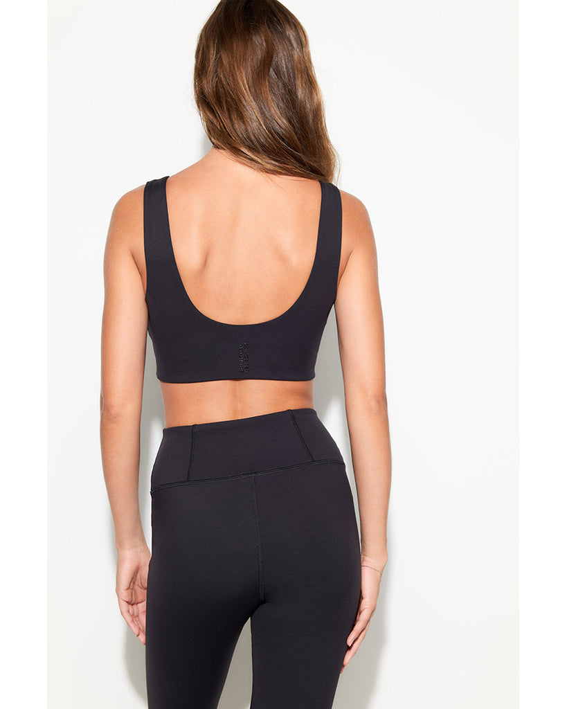 Spiritual Gangster Delmar Longline Bra - SWBR003 - Womens - Black
