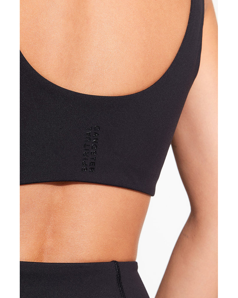 Spiritual Gangster Delmar Longline Bra - SWBR003 - Womens - Black
