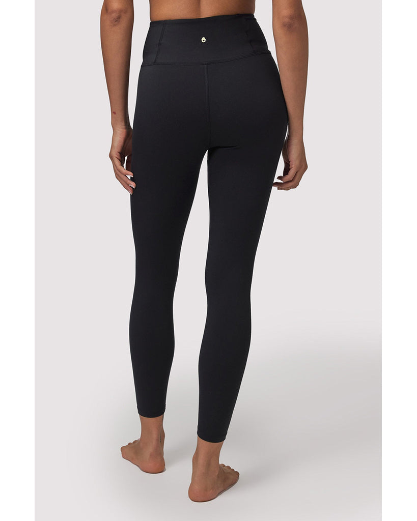 Spiritual Gangster Wrap Front Love Sculpt 7/8 Legging - FA33677019 - Womens - Black