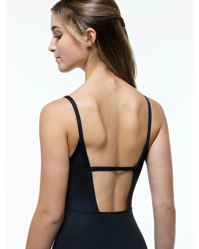 Suffolk Oxford Collection Scoop Neck Square Back Camisole Leotard - 2769 Womens