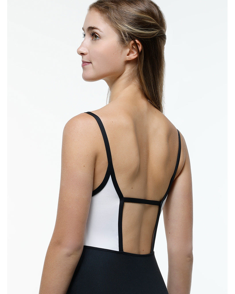 Suffolk Oxford Collection Scoop Neck Square Back Camisole Leotard - 2769 Womens