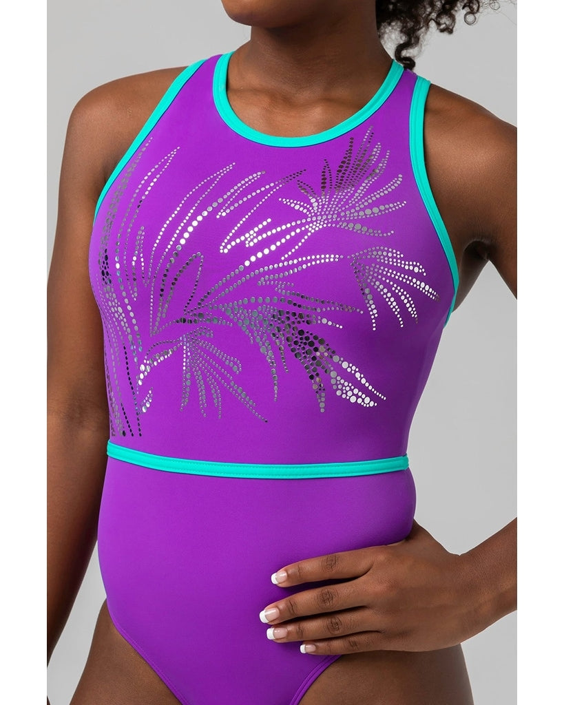 Sylvia P Paradise Gymnastic Leotard - Girls
