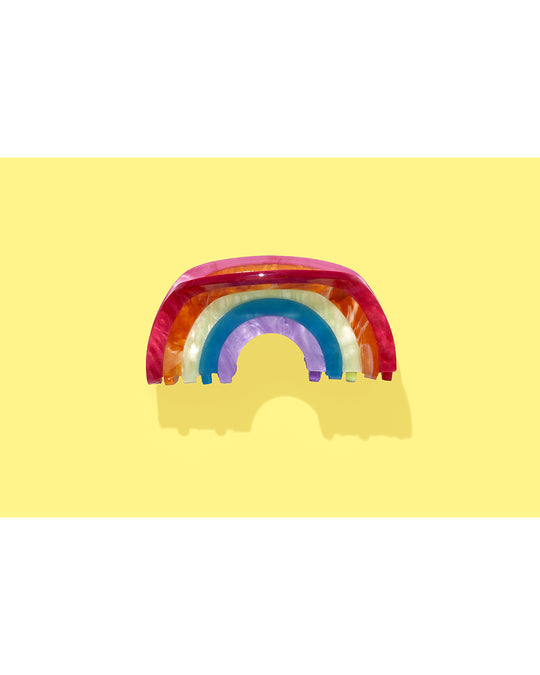 Taylor Elliott Designs Claw Hair Clip Medium - Rainbow
