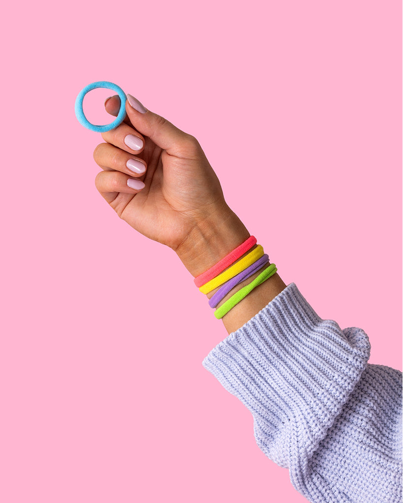 Taylor Elliott Designs Mix &amp; Match Colourful Hair Tie Assortment Set of 20