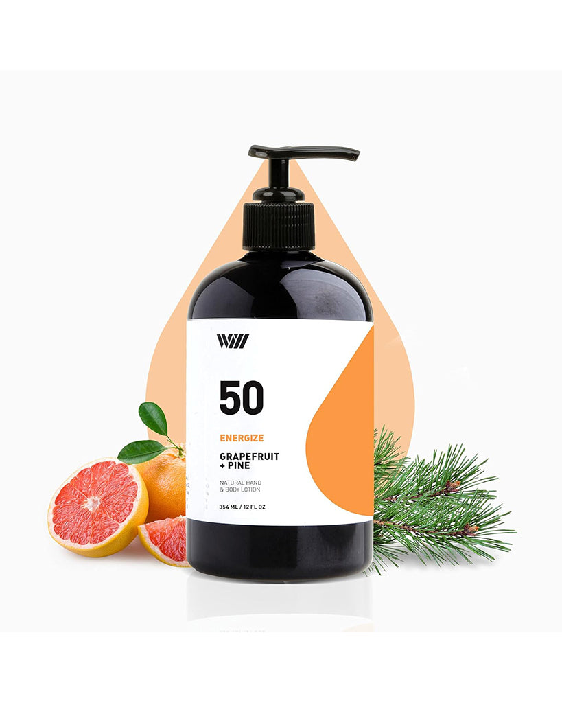 Way of Will Athletic Collection Energize Hand & Body Lotion - Grapefruit + Pine