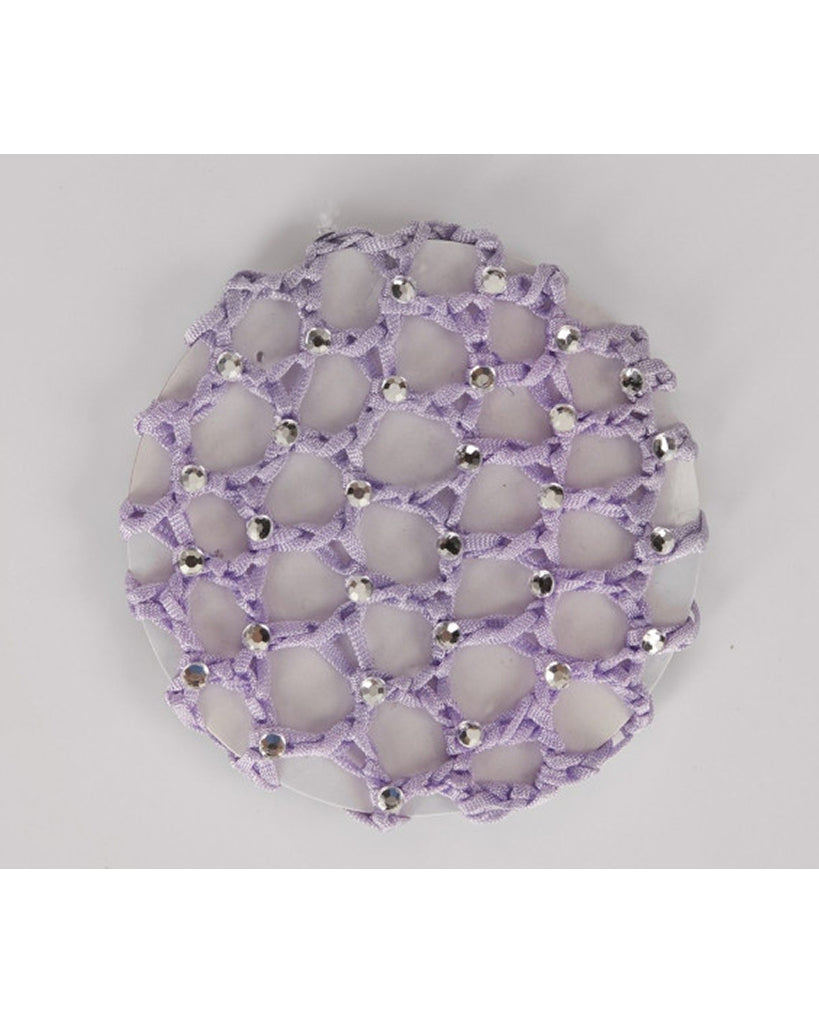 Wear Moi Crocheted Rhinestone Ballet Bun Cover - DIV97