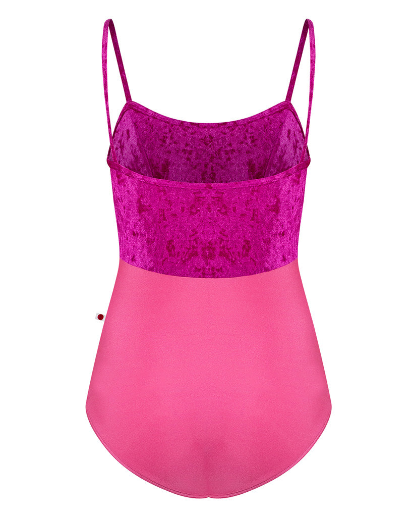 贅沢屋の Princess Velvet with Denise Yumiko Seamed Leotard Camisole バレエ