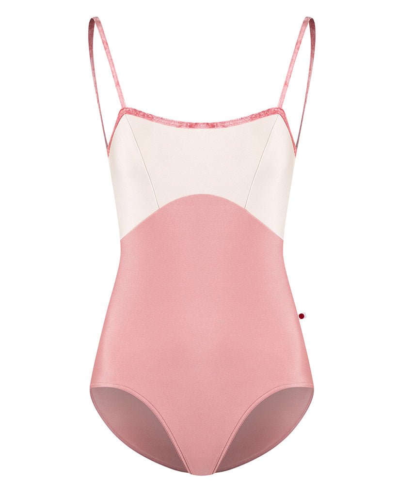 Yumiko Denise with Velvet Trim Princess Seamed Camisole
