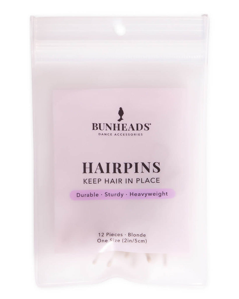 Capezio Bunheads Ribbed U - Shaped Bun Hairpins - BH1711/12/13