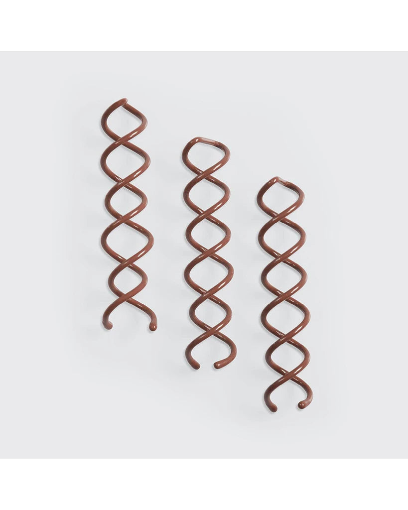 Kitsch Bun Twist 3pc - Brown