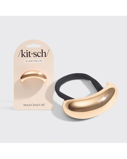 Kitsch Gold Metal Cloud Cuff - Large