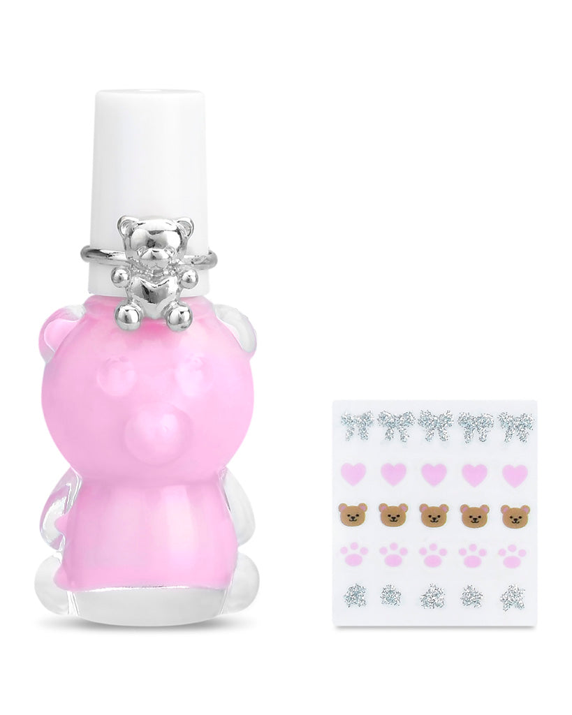 iscream Beary Cute Nail Polish Ring Set