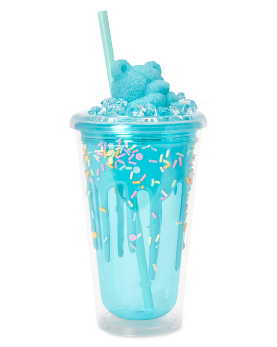 iscream Blue Bear Sprinkles Tumbler