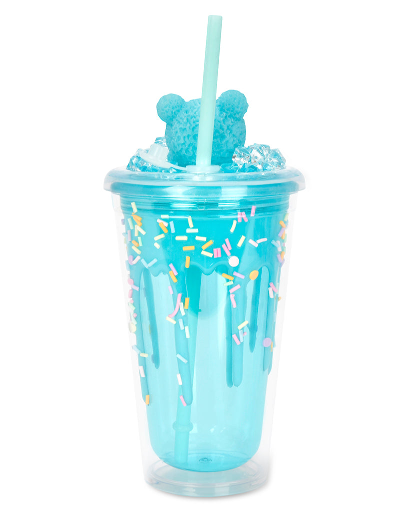 iscream Blue Bear Sprinkles Tumbler