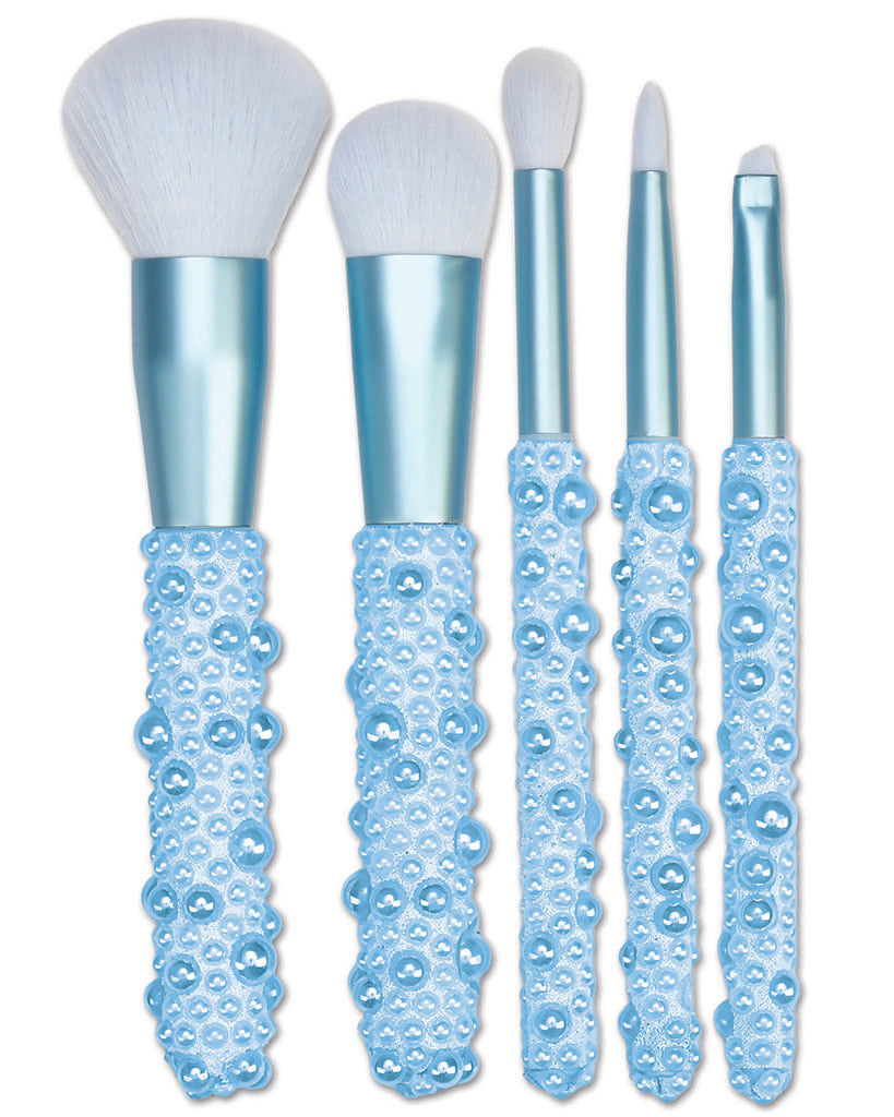 iscream Blue Pearl 5pc Makeup Brush Set
