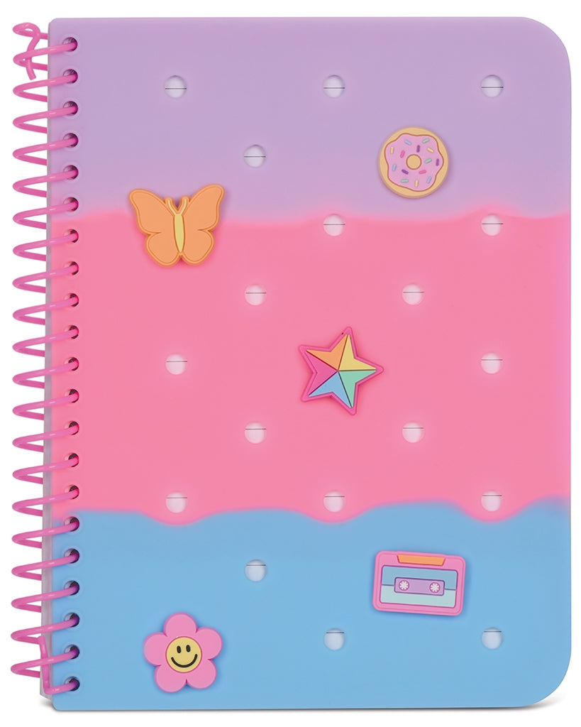 iscream Charmed Jelly Journal - 724965 - Tie Dye