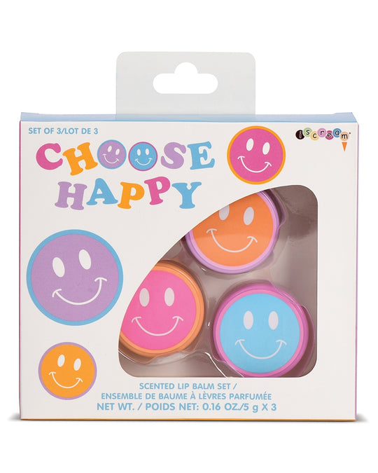 iscream Choose Happy Lip Balm Trio - 815185
