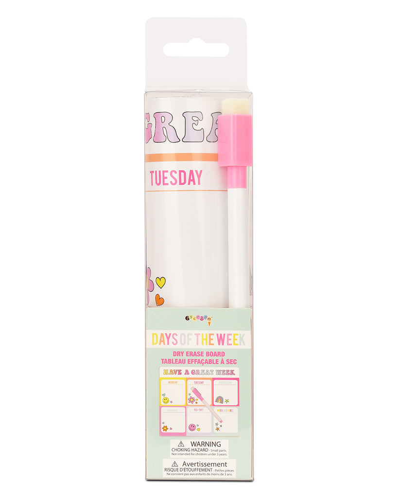 iscream Days of the Week Dry Erase Board - 7601260