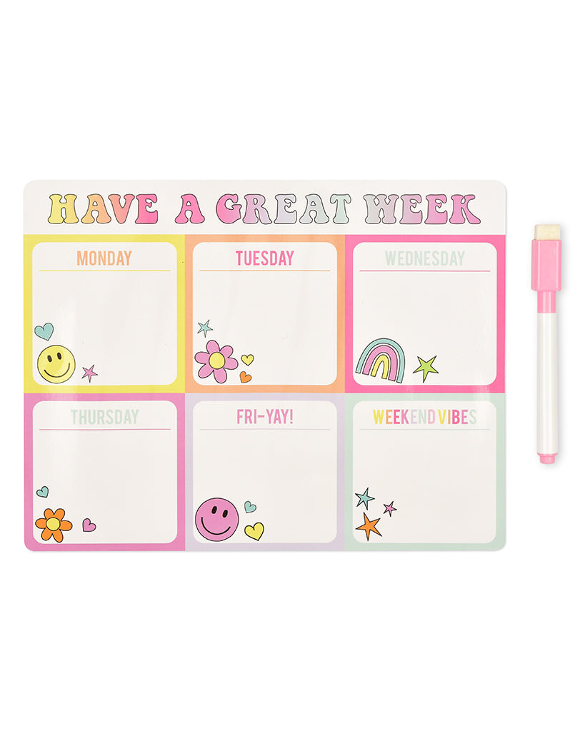 iscream Days of the Week Dry Erase Board - 7601260