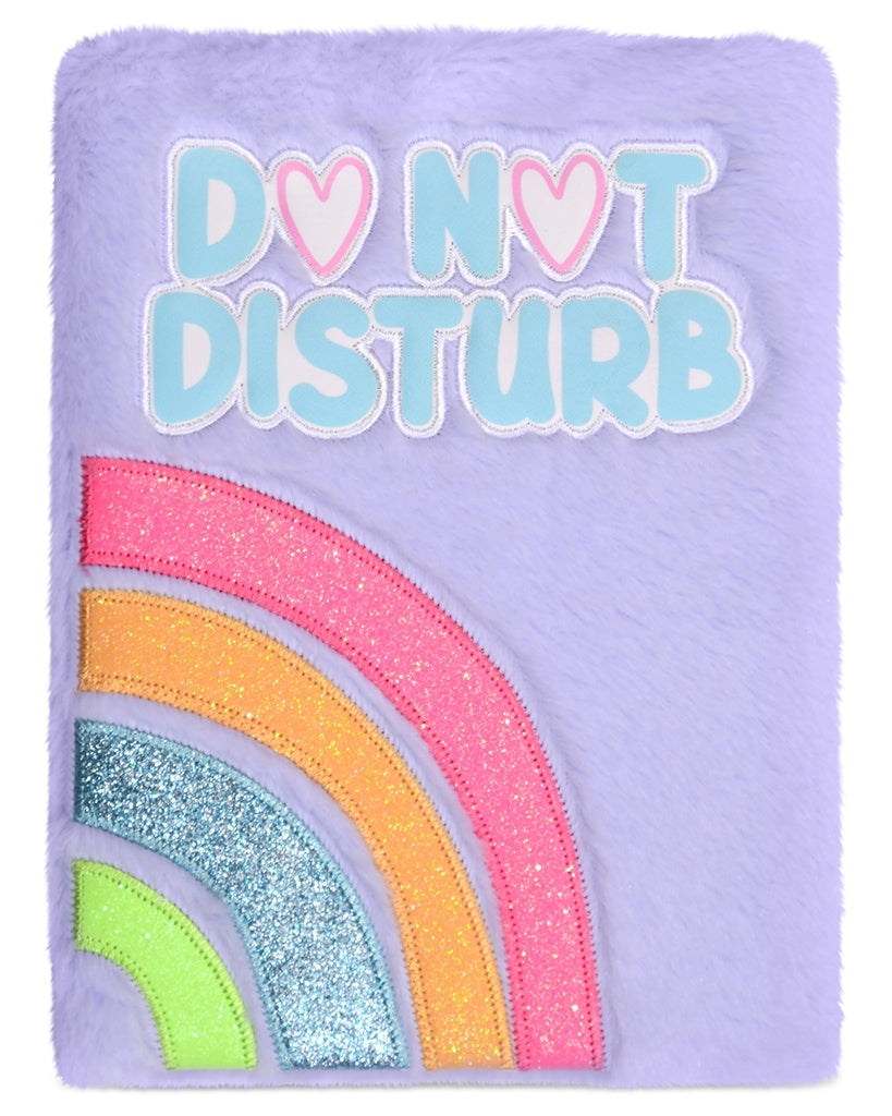 iscream Do Not Disturb Furry Journal - 724962 - Faux Fur / Glitter