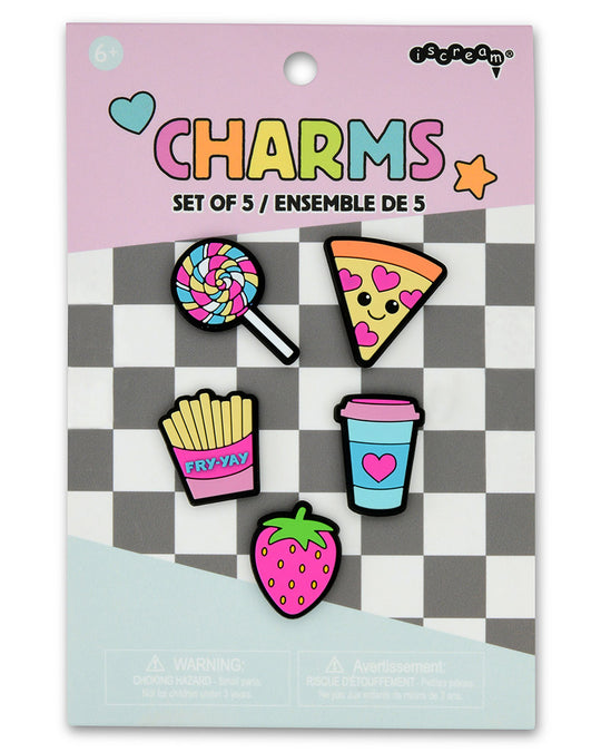 iscream Foodie Charms Set of 5