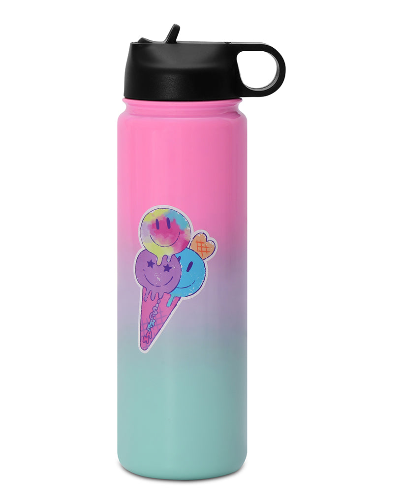 iscream Double-Wall Insulated Stainless Steel BPA Free Water Bottle - 870190 - Ombre
