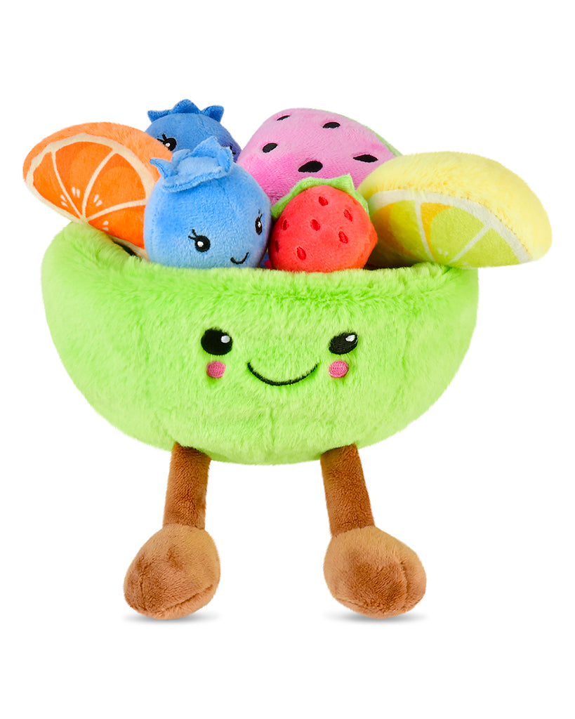 iscream Fruit Bowl Mini Plush Toy