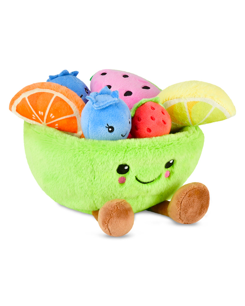iscream Fruit Bowl Mini Plush Toy