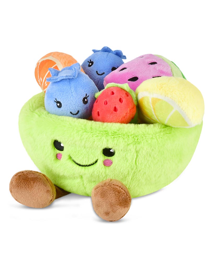 iscream Fruit Bowl Mini Plush Toy