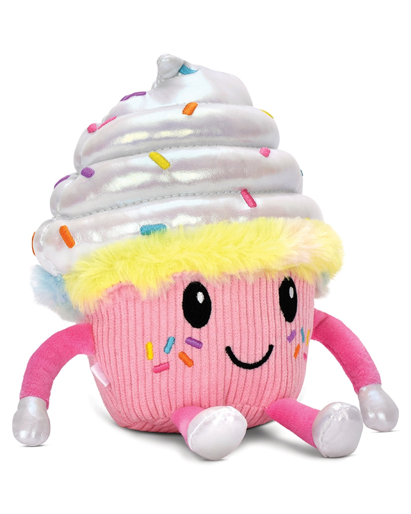 iscream Mini Furry and Fleece Plush - 7803618 - Sprinkles the Cupcake