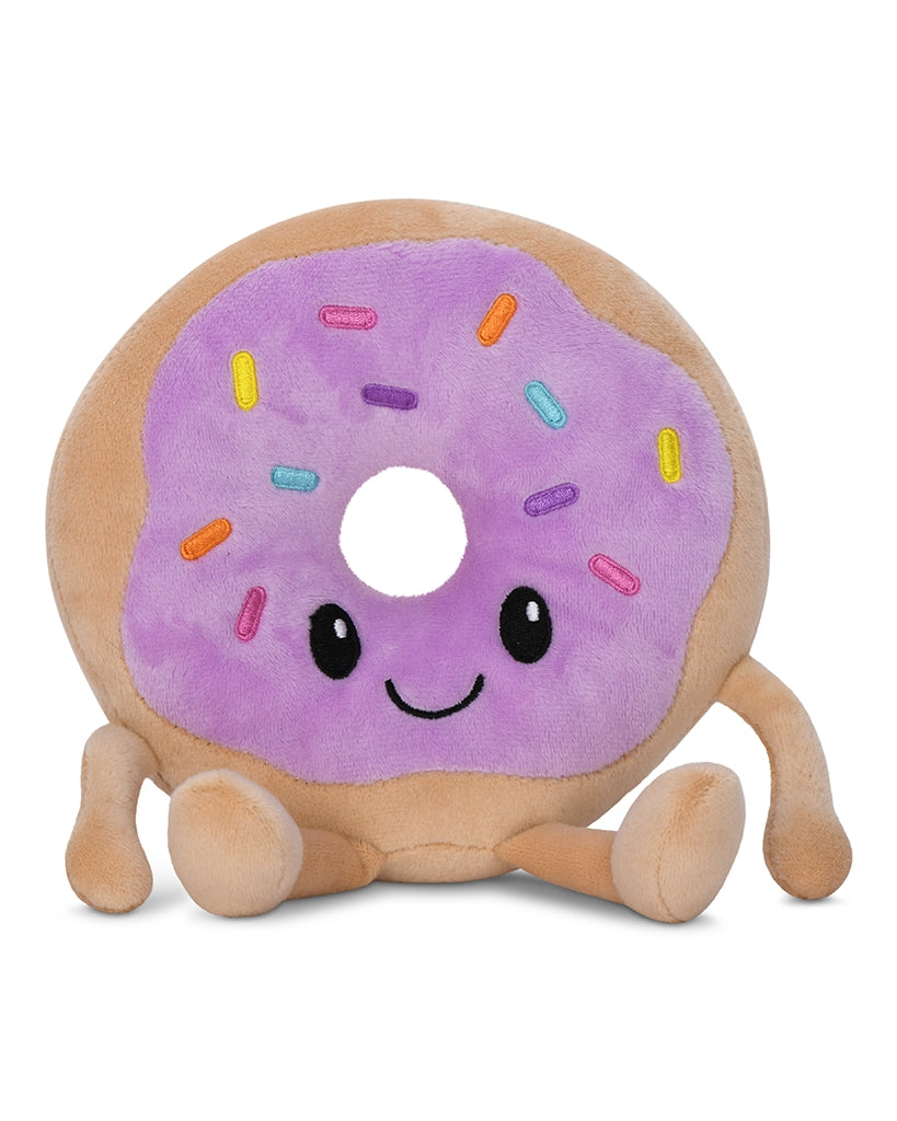 iscream Mini Furry and Fleece Plush - 7803622 - Delicious Donut