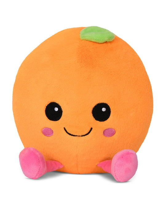 iscream Furry and Fleece Plush - 7803646 - Olivia Orange