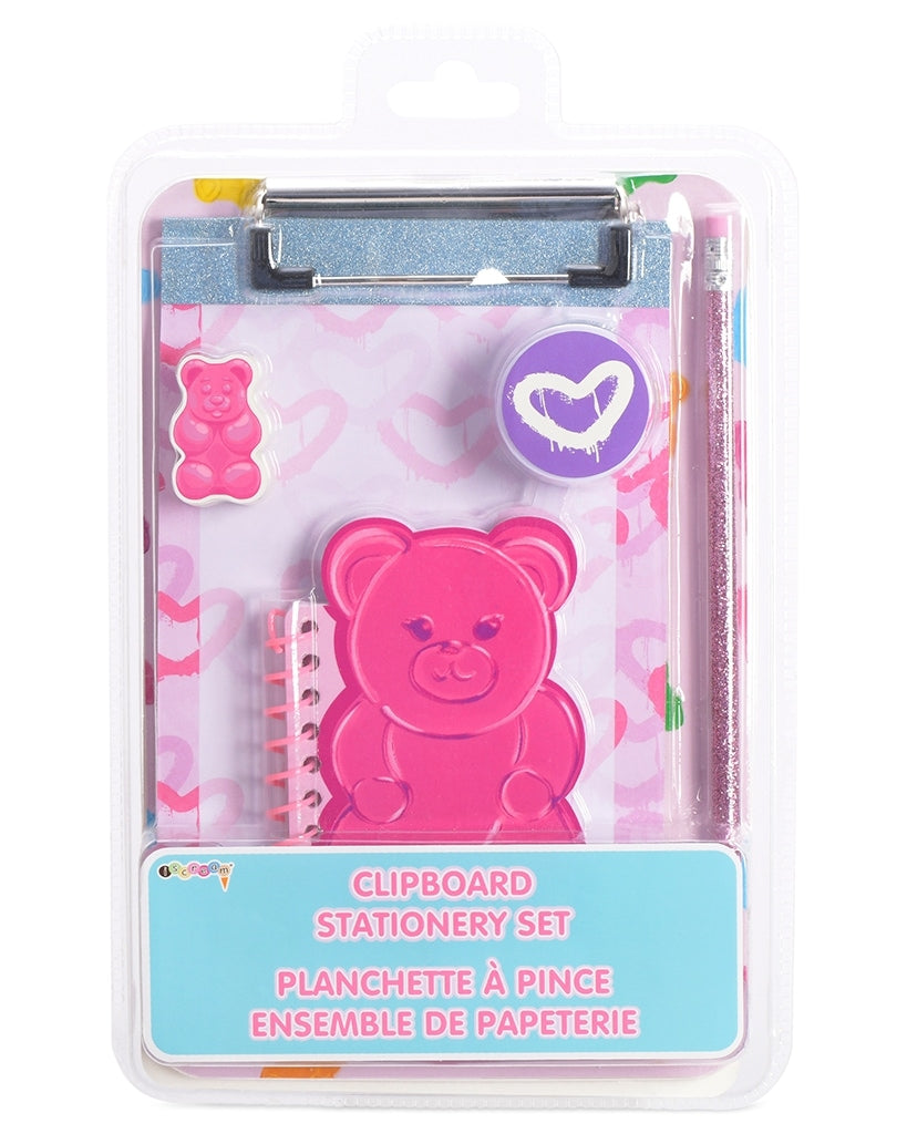 iscream Gummy Bear Clipboard Stationary Set - 7601227