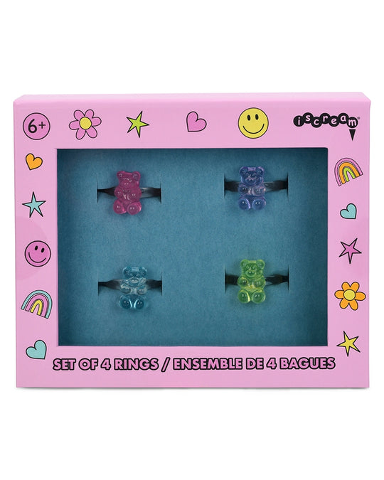 iscream Gummy Bear Ring Set - 770369