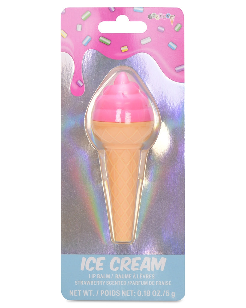 iscream Ice Cream Cone Lip Balm - 815219 - Strawberry Flavour