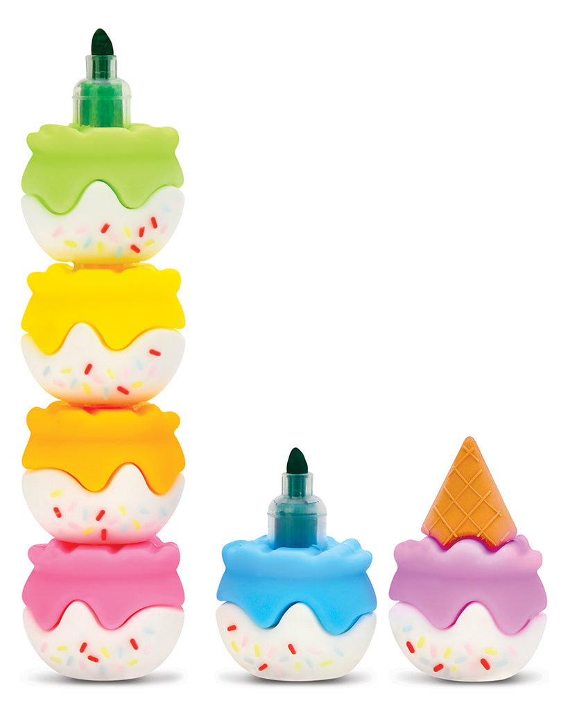 iscream Ice Cream Stackable Markers - 710866