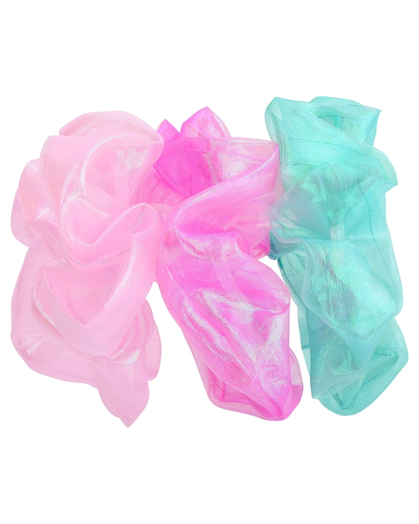 iscream Iridescent Organza Scrunchie Set - 880434