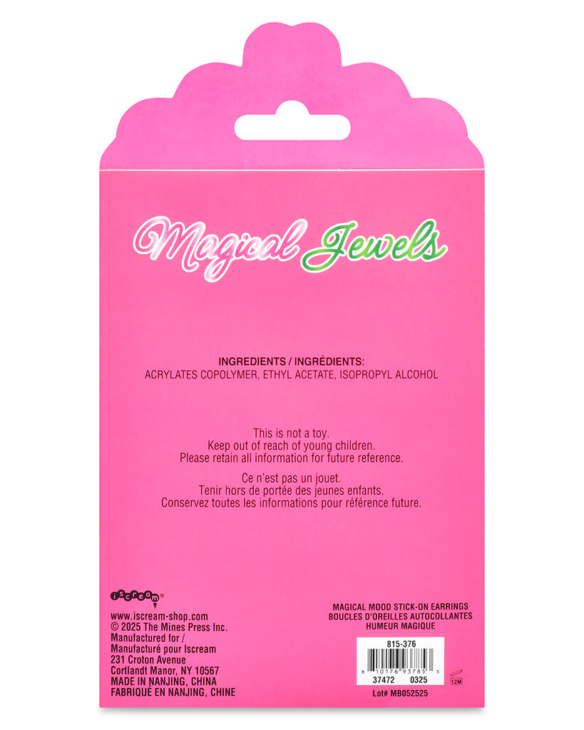 iscream Magical Mood Stick-On Earrings