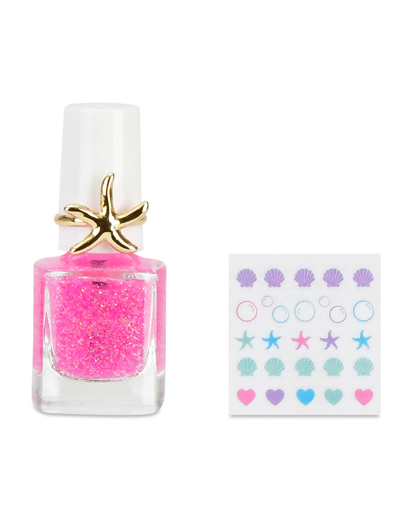 iscream Mermaid Vibes Nail Polish Ring Set