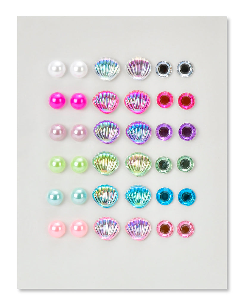 iscream Mermaid Vibes Stick-On Earrings