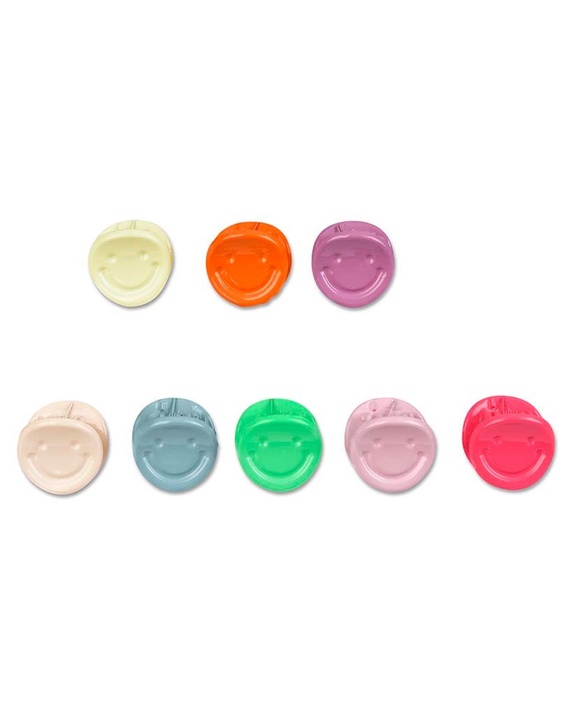 iscream Mini Smile Hair Clips Set