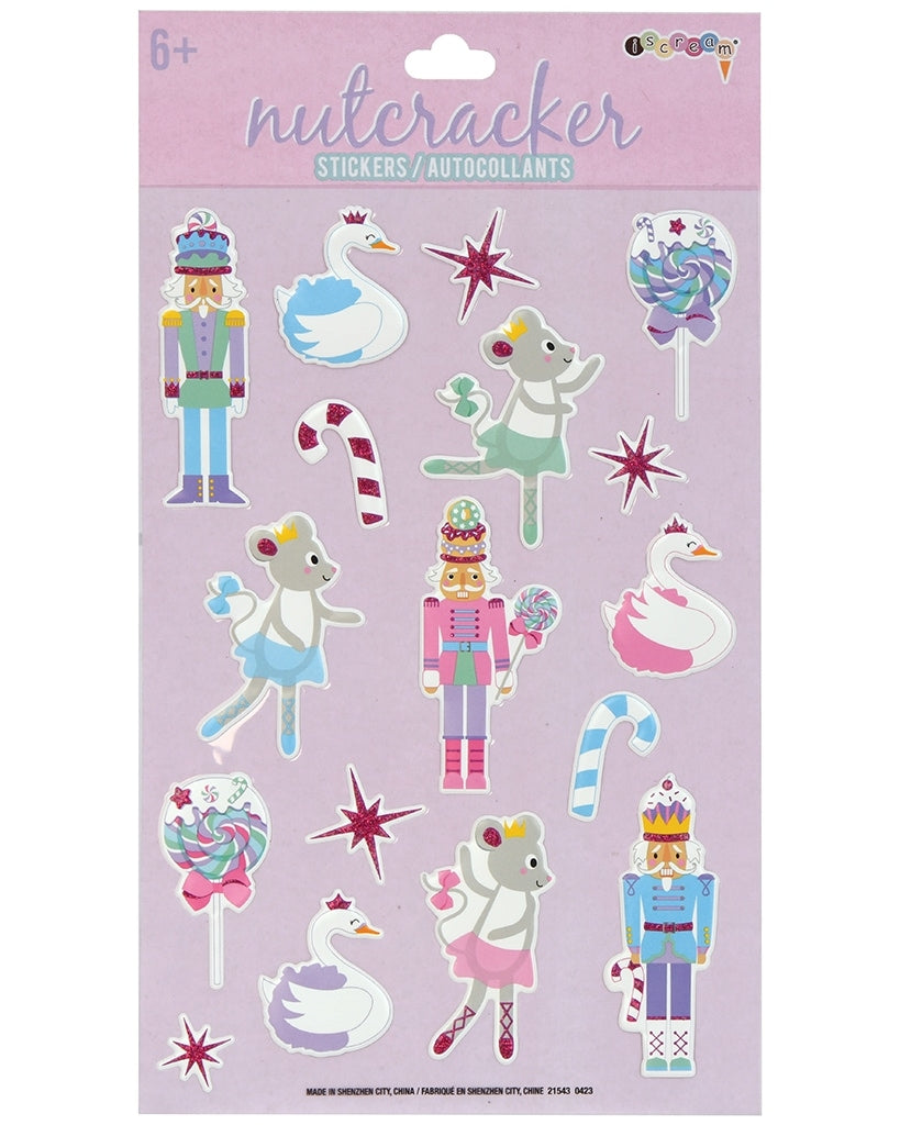 iscream Nutcracker Holographic Glitter Stickers 700502