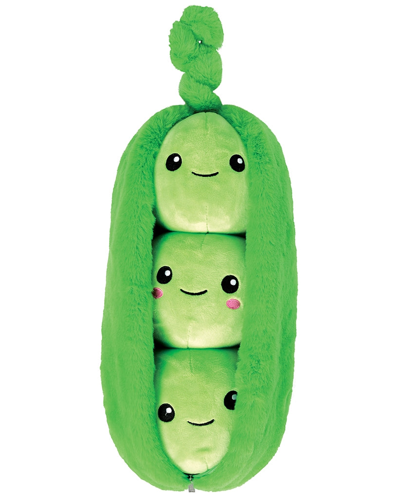 iscream Peas in a Pod Fur and Fleece Pillow - 7802173