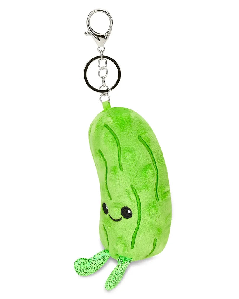 iscream Pickle Bag Charm Metal Chain & Clip Keychain