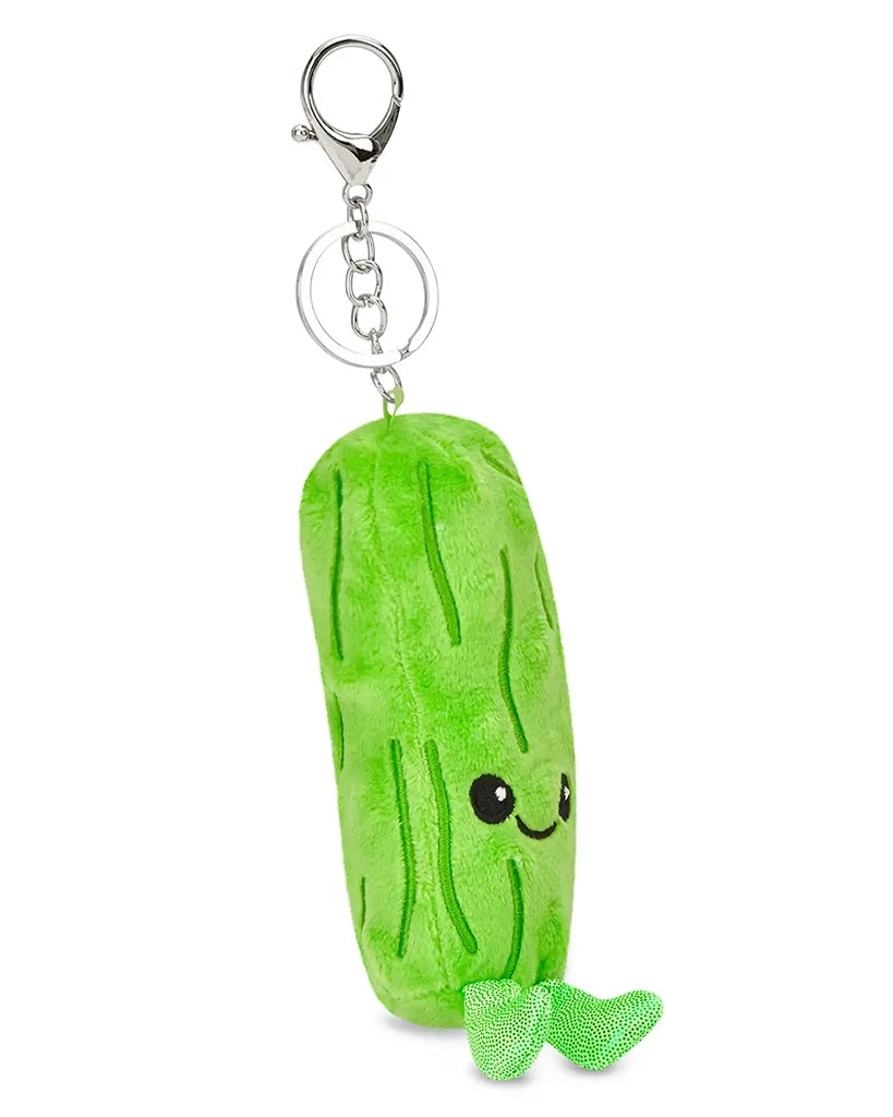 iscream Pickle Bag Charm Metal Chain & Clip Keychain