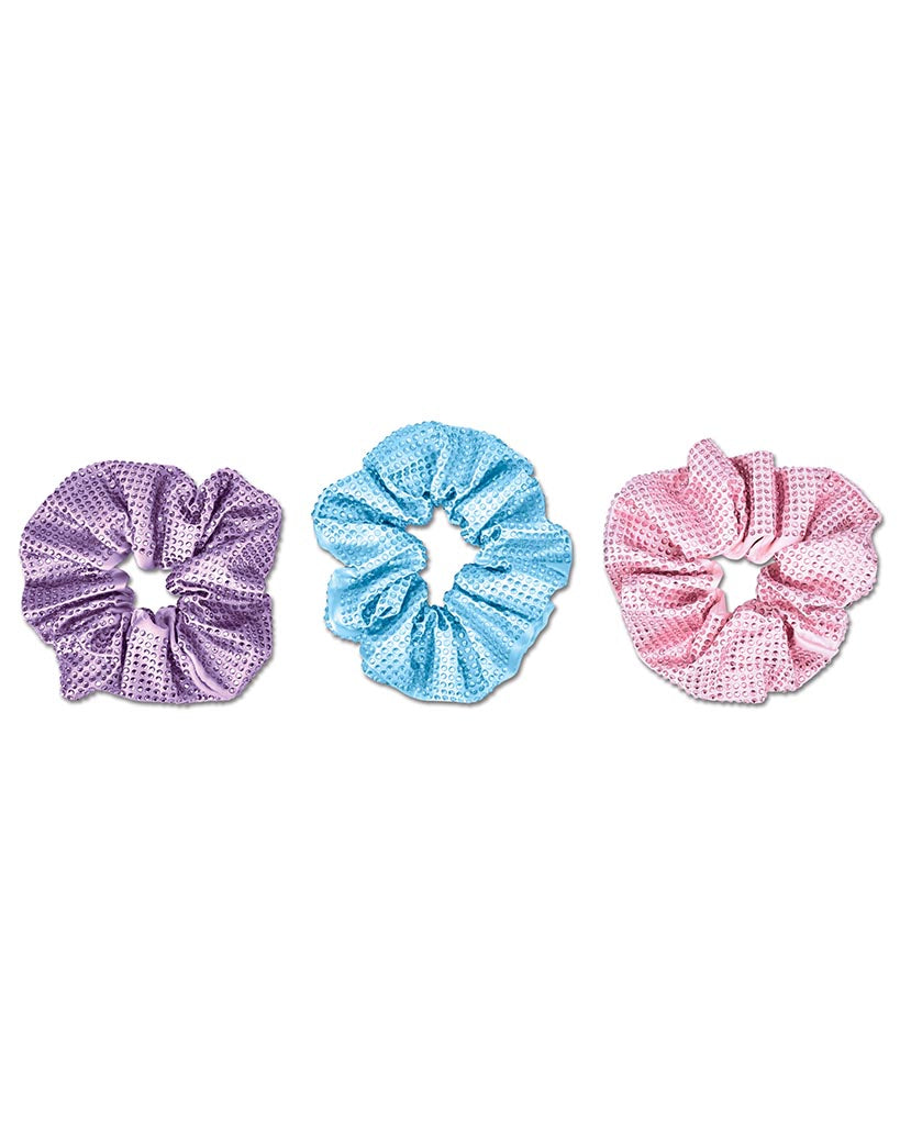 iscream Rhinestone Scrunchie Set