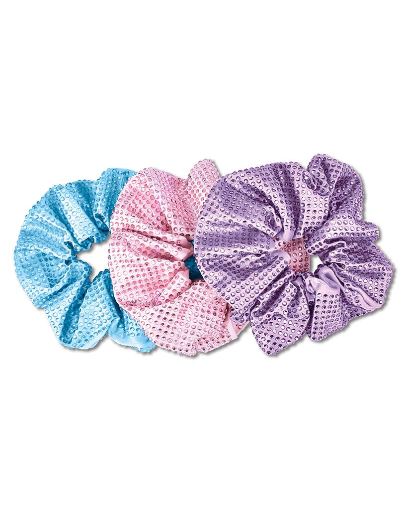 iscream Rhinestone Scrunchie Set