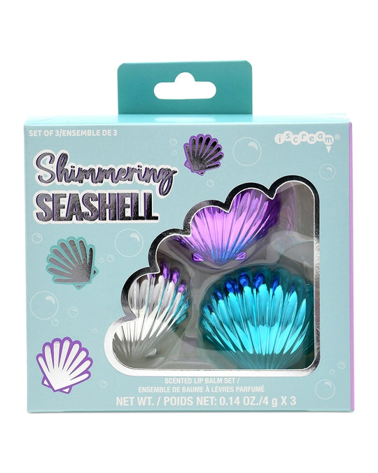 iscream Seashell Lip Balm Trio - 815290