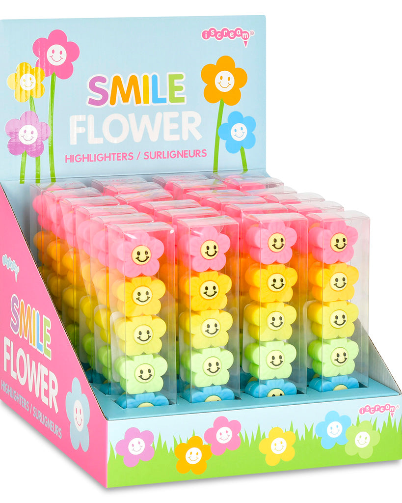 iscream Smile Flower Stackable Markers - 710858