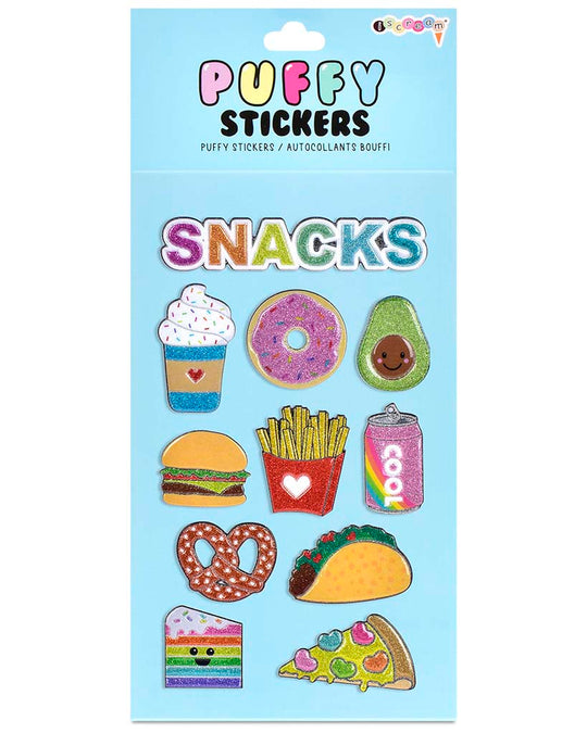 iscream Snacks Puffy Stickers - 700443